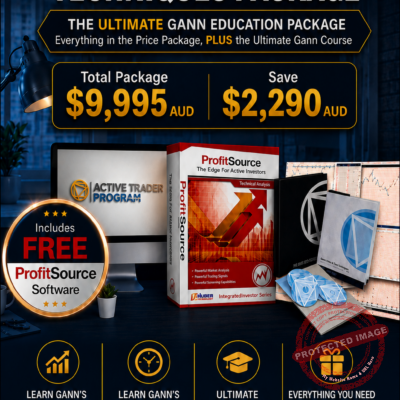 Ultimate Gann Course + Active Trader Program Package